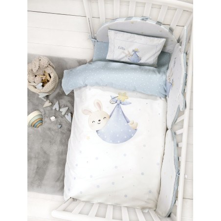 Σετ Σεντόνια Κούνιας 3 Τεμαχίων Nima Little Mister 120x170