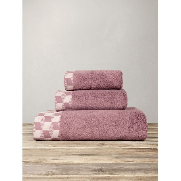 Πετσέτα Σώματος Nima Apple Pink 90x145