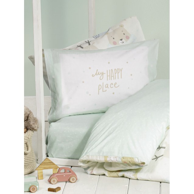 Σετ Παιδικά Σεντόνια Μονά με Λάστιχο 3 Τεμαχίων...