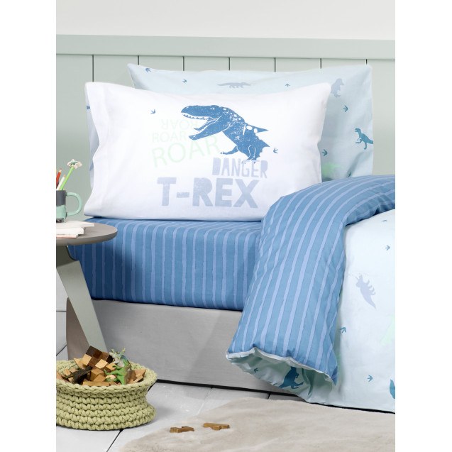 Σετ Παιδικά Σεντόνια Μονά με Λάστιχο 3 Τεμαχίων...