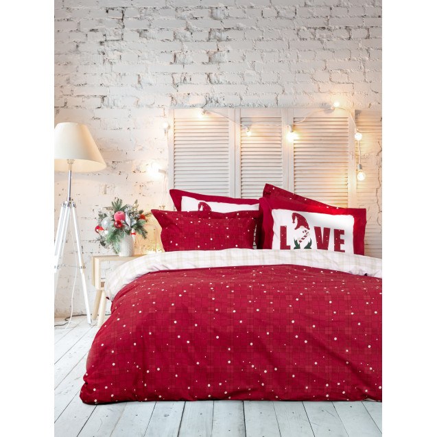 Σετ Παπλωματοθήκη King Size 3 Τεμαχίων Nima...