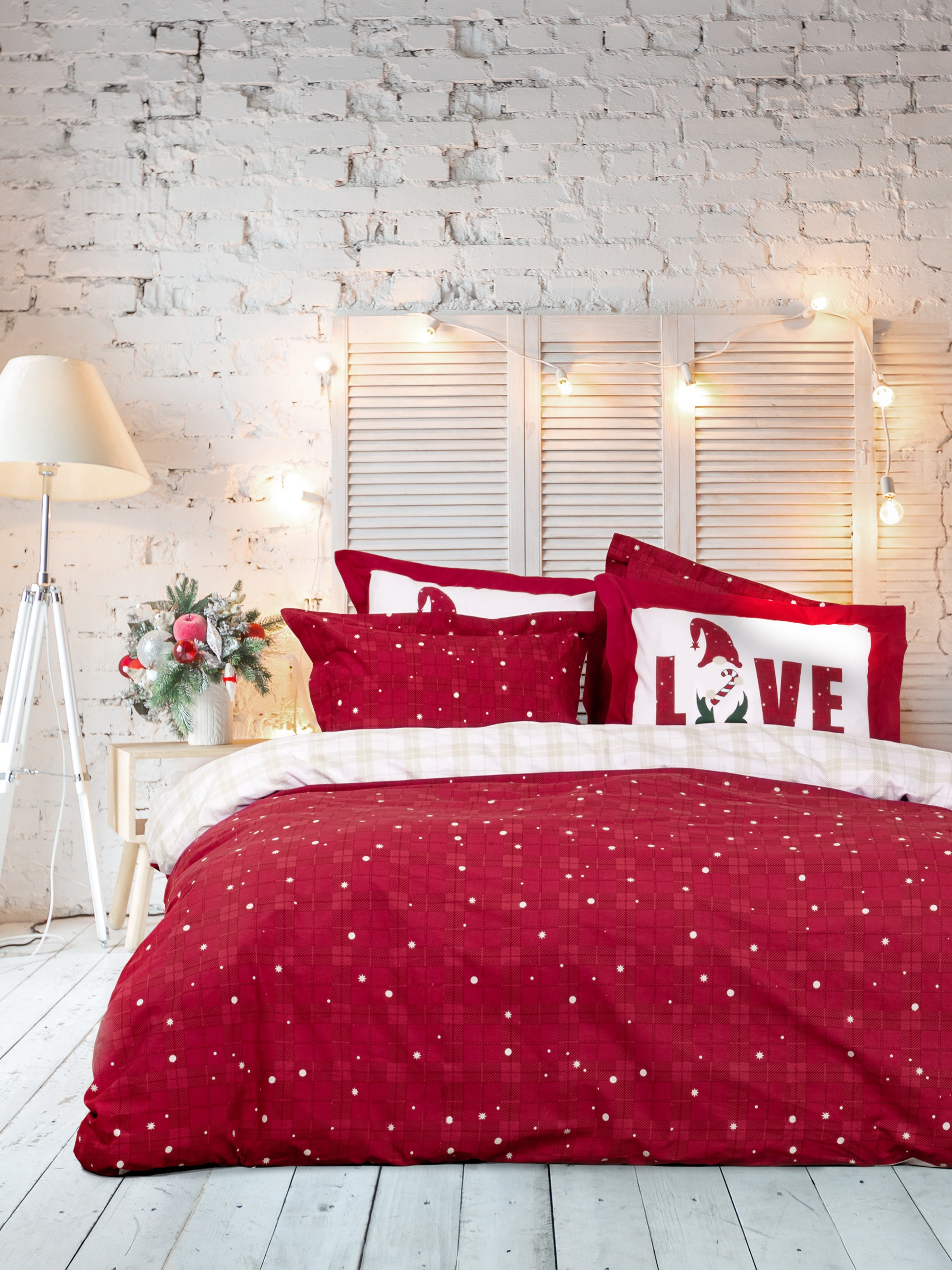 Σετ Παπλωματοθήκη King Size 3 Τεμαχίων Nima Everlove 24