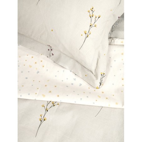 Σετ Σεντόνια Ημίδιπλα 3 Τεμαχίων Nima Delicate 185x260