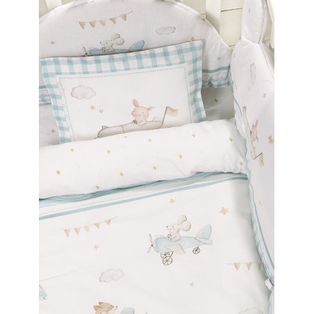 Σετ Σεντόνια Κούνιας 3 Τεμαχίων Nima Joy Ride 120x170