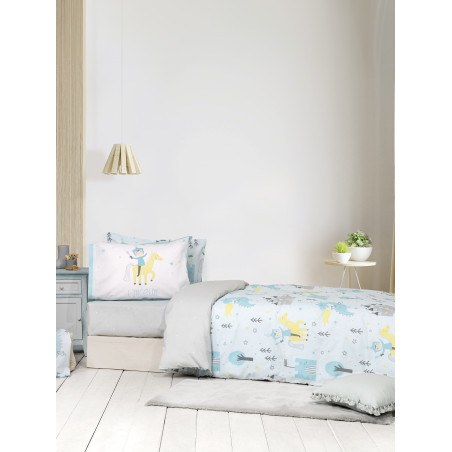 Σετ Παιδική Παπλωματοθήκη Μονή 2 Τεμαχίων Nima Lancelot 160x240