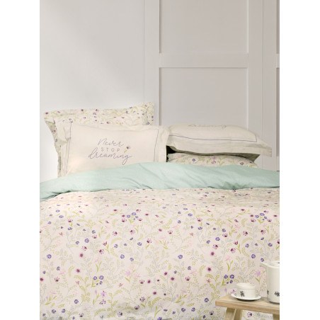 Σετ Σεντόνια Υπέρδιπλα 4 Τεμαχίων Nima Dream Garden 240x260