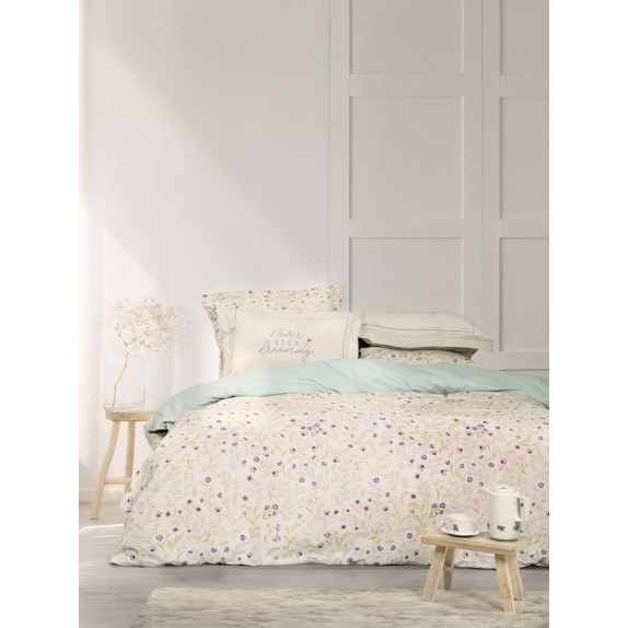 Σετ Παπλωματοθήκη King Size 3 Τεμαχίων Nima Dream Garden...