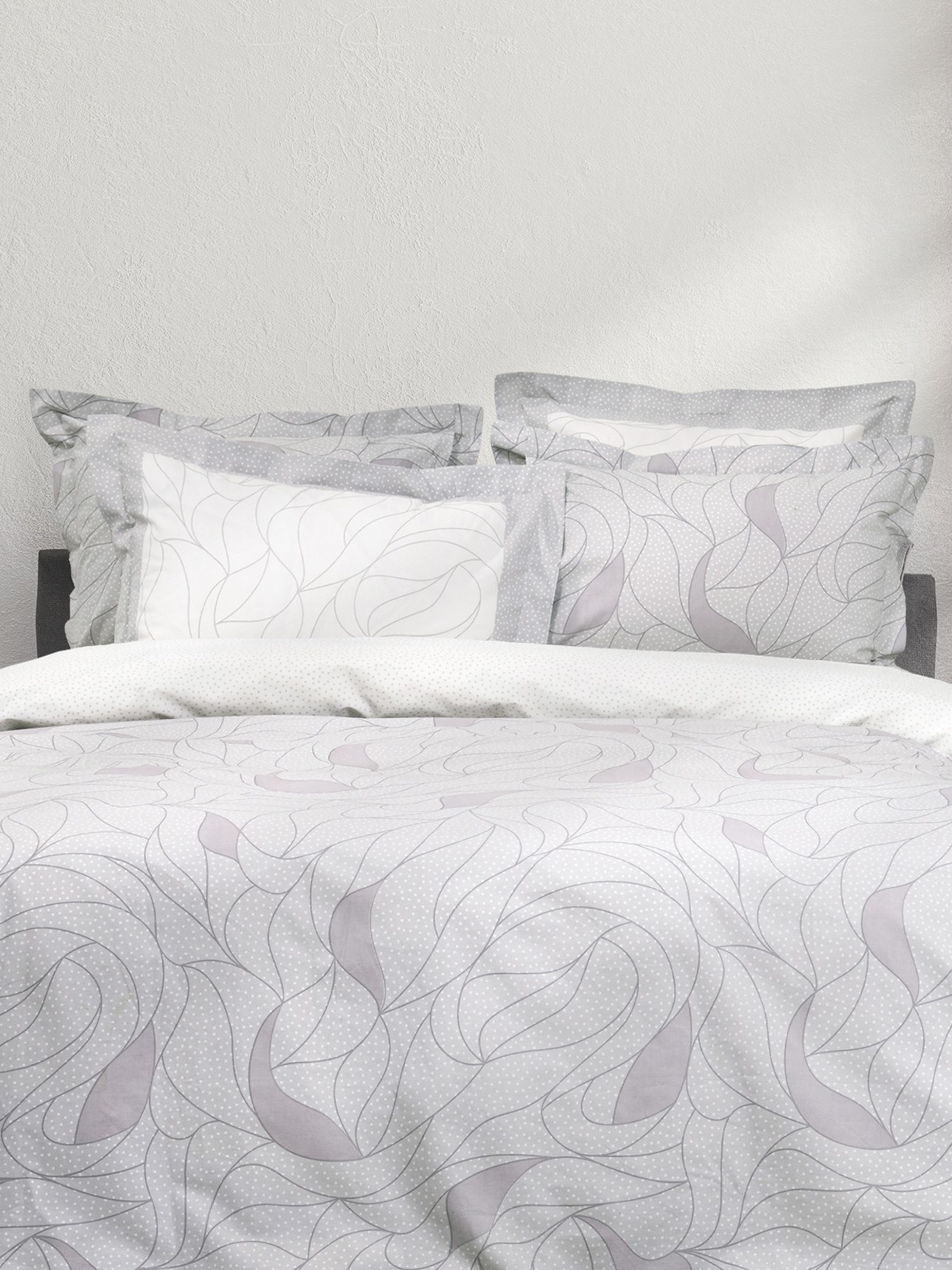 Σετ Παπλωματοθήκη Υπέρδιπλη 3 Τεμαχίων Nima Hoop 220x24