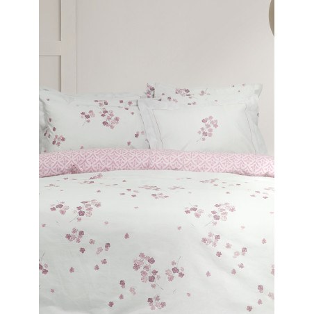 Σετ Σεντόνια Υπέρδιπλα με Λάστιχο 4 Τεμαχίων Nima Roselle 160x200+32