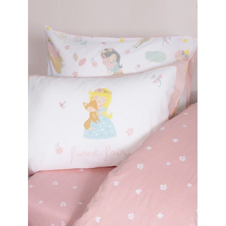 Σετ Παιδικά Σεντόνια Μονά 3 Τεμαχίων Nima Forest Fairy 170x255