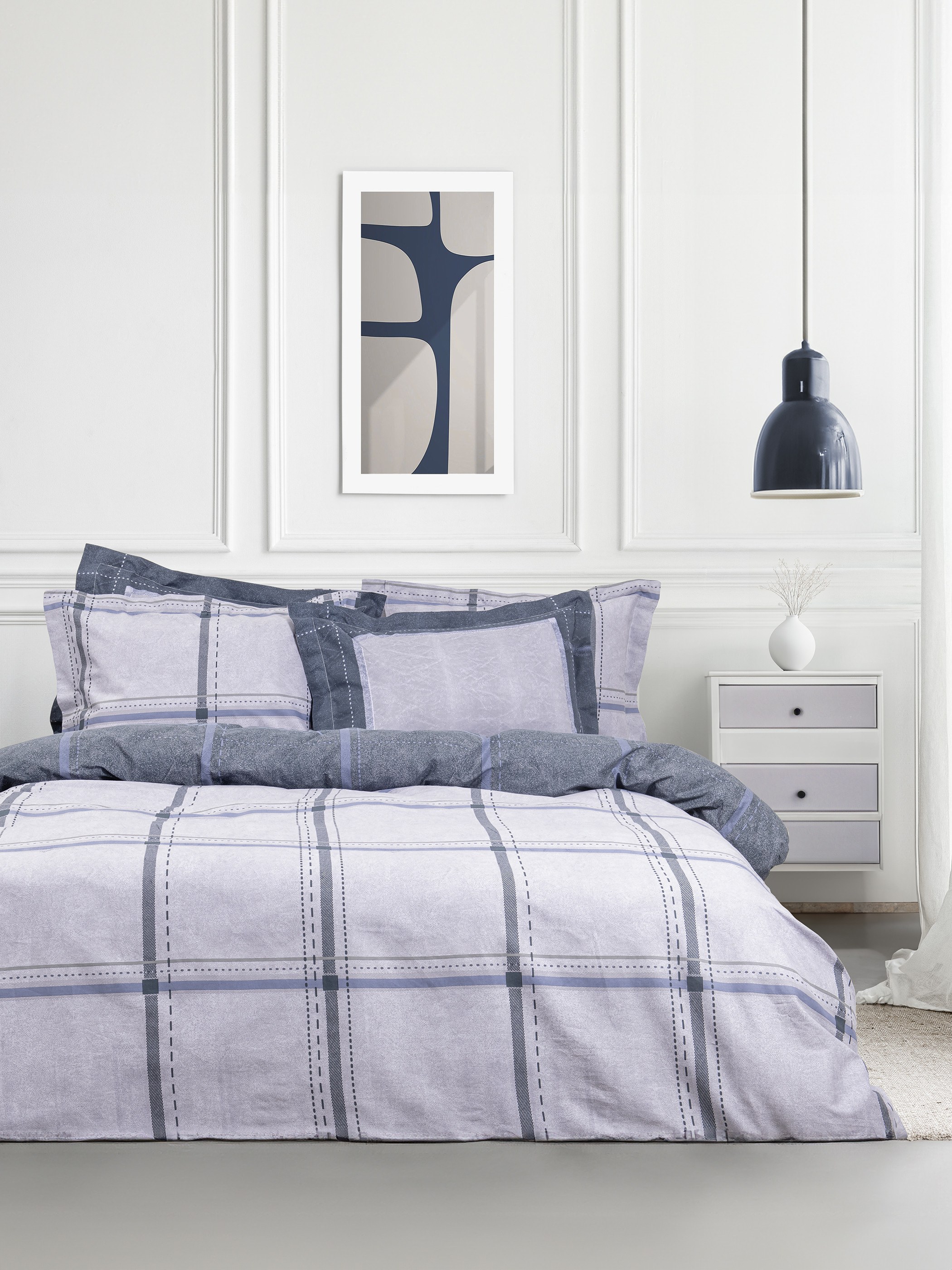 Σετ Παπλωματοθήκη Υπέρδιπλη 3 Τεμαχίων Nima Whilow 220x