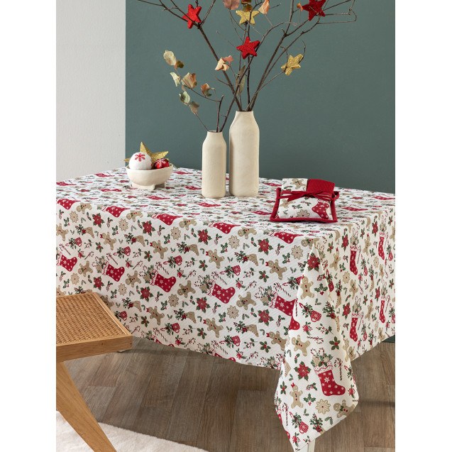Χριστουγεννιάτικο Τραπεζομάντηλο Palamaiki...