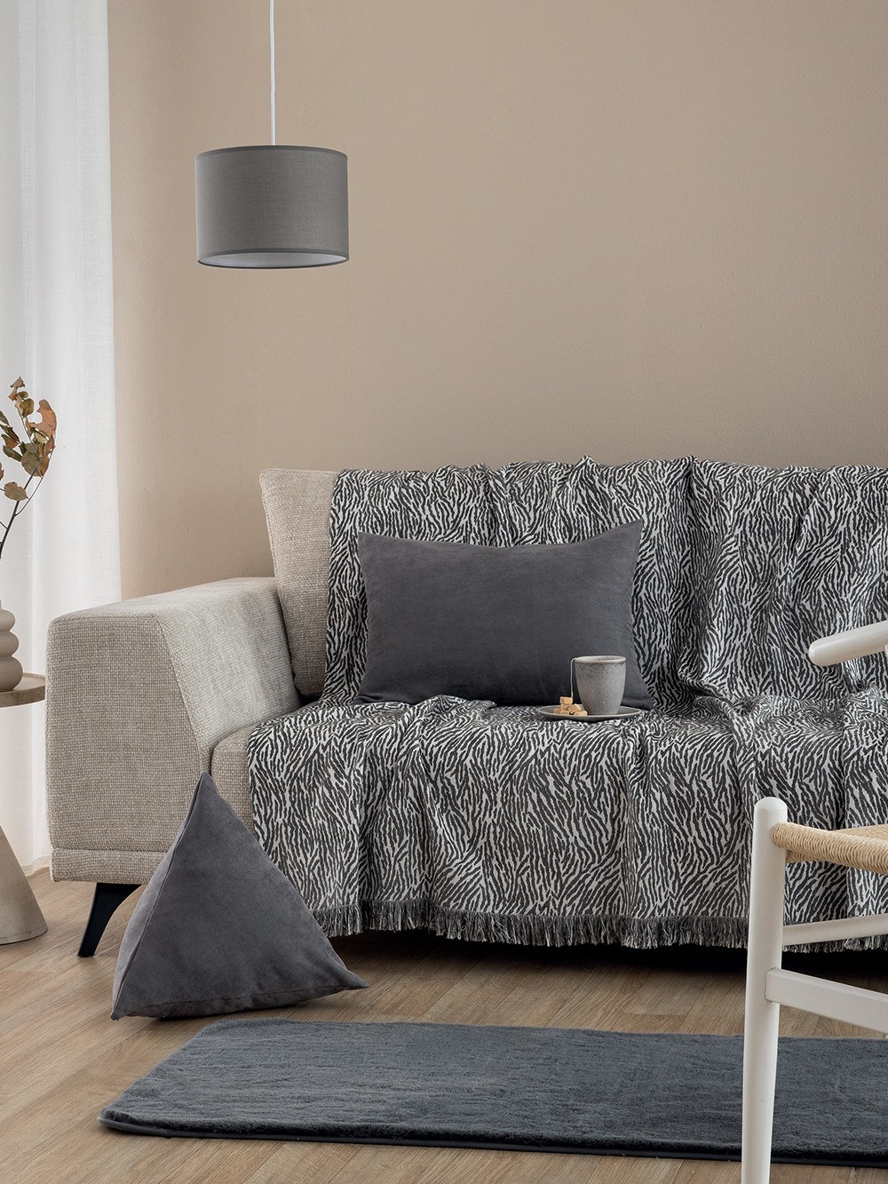 Χαλί Palamaiki Lagos Grey 120x180