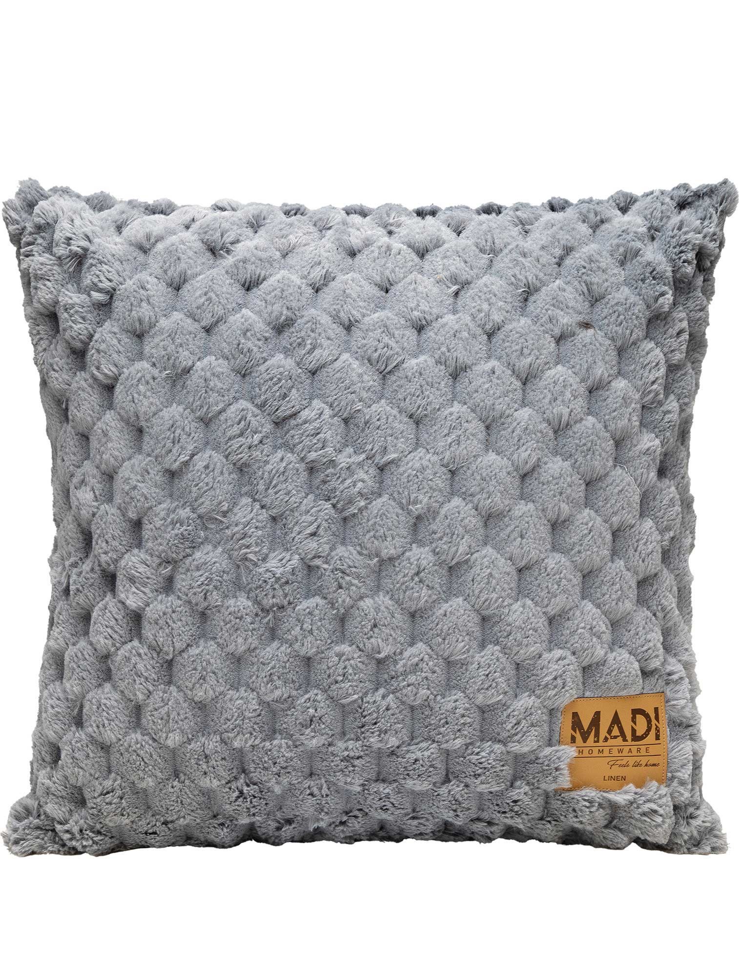 Μαξιλαροθήκη Διακόσμησης Madi Maisony Γκρι 45x45