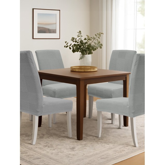 Σετ Ελαστικά Καλύμματα Καρέκλας Madi 6 Τεμαχίων...