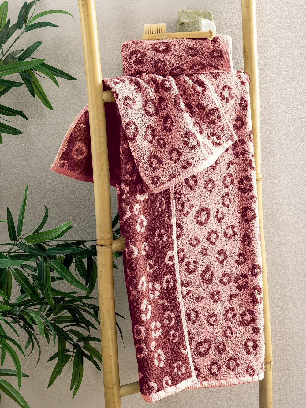 Πετσέτα Προσώπου Palamaiki Pam Rose 50x90