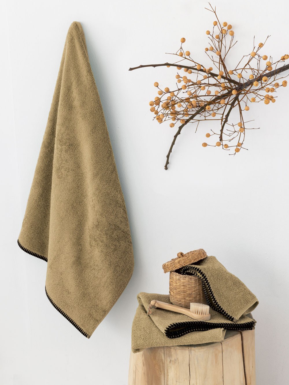 Πετσέτα Χεριών Palamaiki Brooklyn Curry 30x50