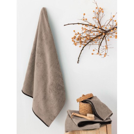 Πετσέτα Σώματος Palamaiki Brooklyn Moka 70x140