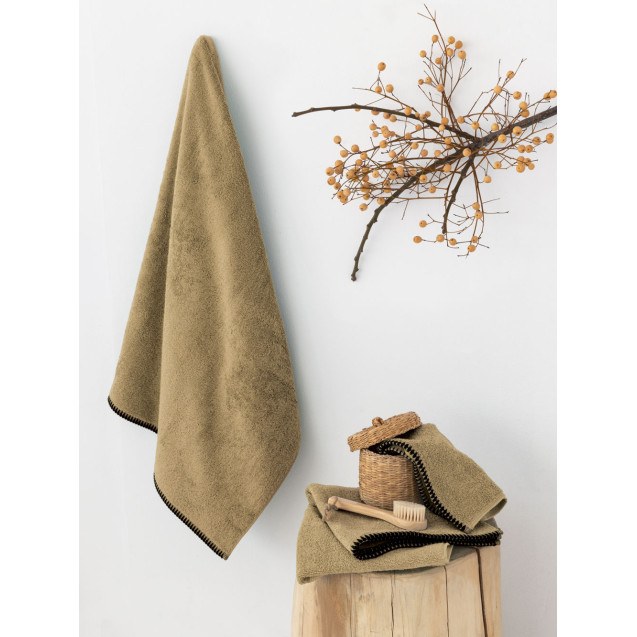 Πετσέτα Σώματος Palamaiki Brooklyn Curry 70x140