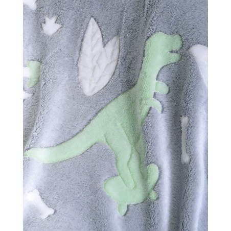Κουβέρτα Fleece Φωσφοριζέ Αγκαλιάς Rythmos Nelie 80x110