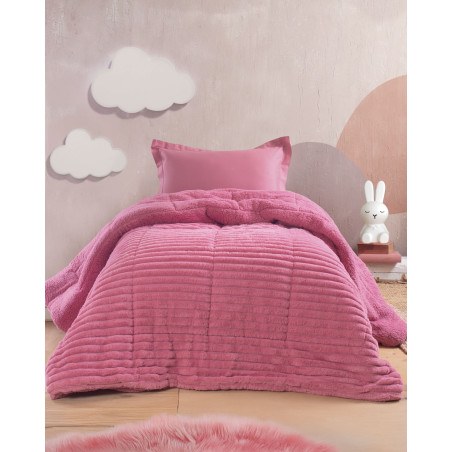 Κουβερτοπάπλωμα Υπέρδιπλο Rythmos Butter Ροζ 220x240