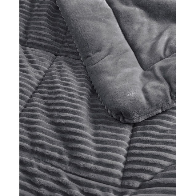 Κουβερτοπάπλωμα Υπέρδιπλο Rythmos Etoile Γκρι...