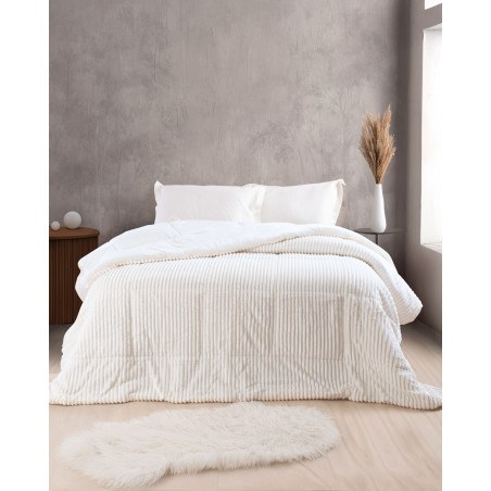 Κουβερτοπάπλωμα Μονό Rythmos Etoile Λευκο 160x220