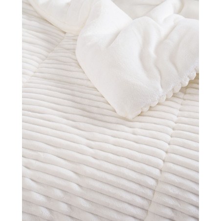 Κουβερτοπάπλωμα Υπέρδιπλο Rythmos Etoile Λευκο 220x240