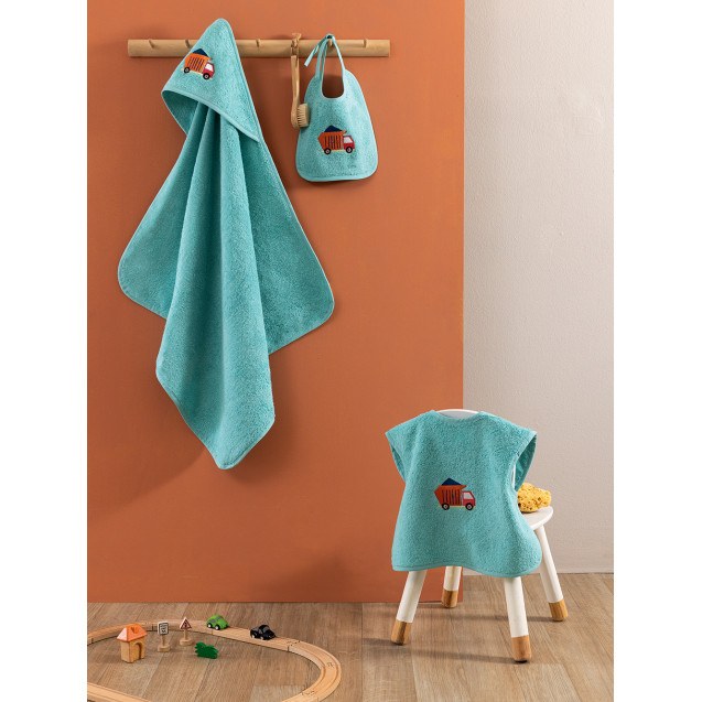 Σετ Λουτρου Βρεφικο Palamaiki BJ566 Μπλε...