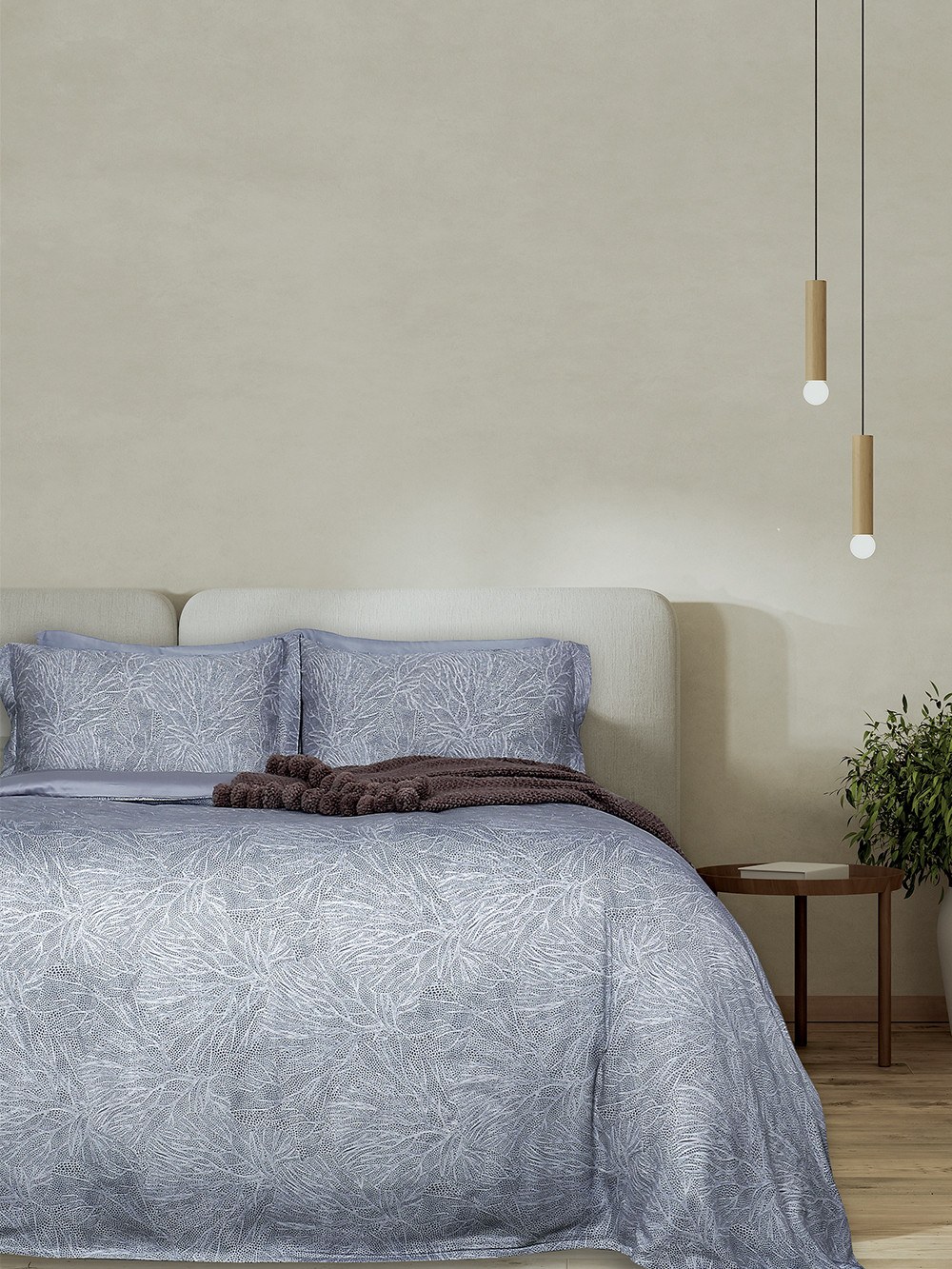 Σετ Σεντόνια Υπέρδιπλα 4 Τεμαχίων Palamaiki VAL101 Γαλά