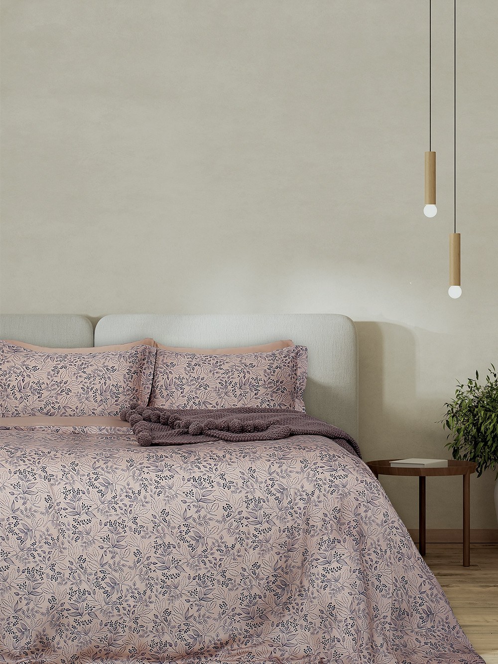 Σετ Σεντόνια Υπέρδιπλα 4 Τεμαχίων Palamaiki VAL102 Εμπρ