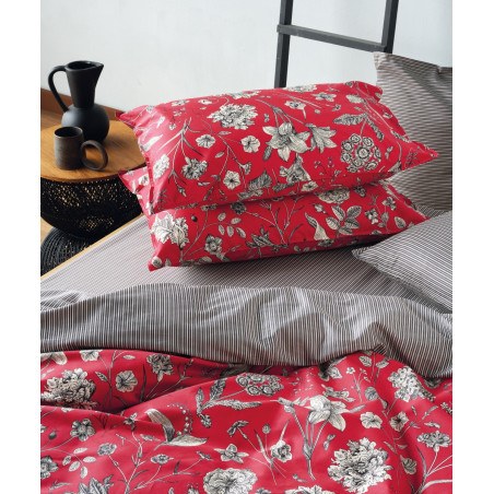 Σετ Παπλωματοθήκη Υπέρδιπλη 3 Τεμαχίων Kentia Alida 17 220x240