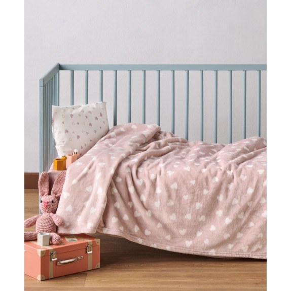 Κουβέρτα Fleece Κούνιας Kentia Amar 100x140