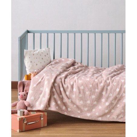 Κουβέρτα Fleece Κούνιας Kentia Amar 100x140