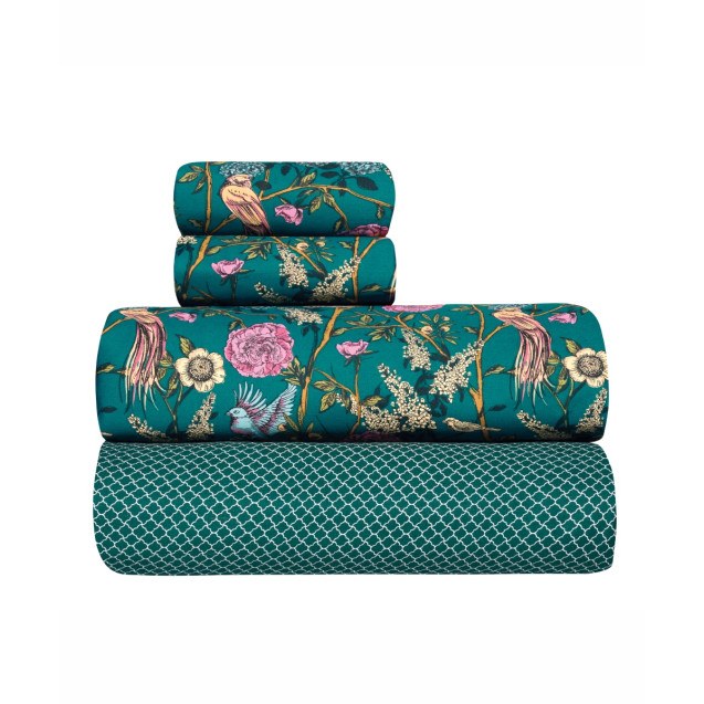 Σετ Σεντόνια Υπέρδιπλα 4 Τεμαχίων Kentia Aperry...