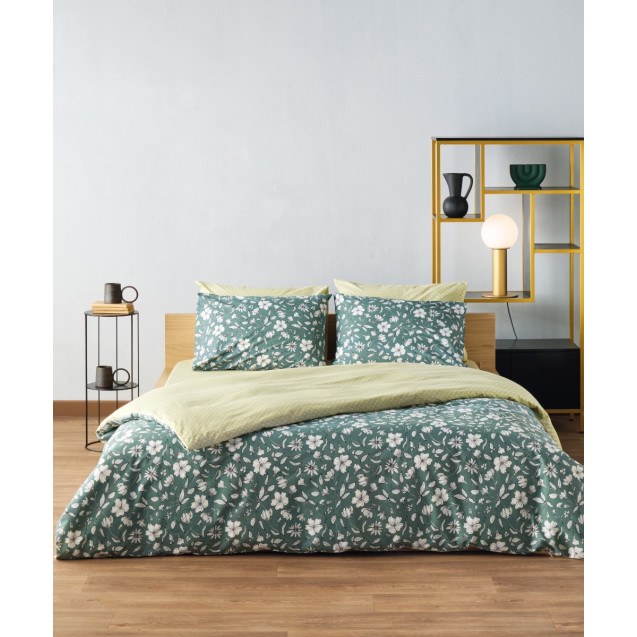 Σετ Παπλωματοθήκη King Size 3 Τεμαχίων Kentia...