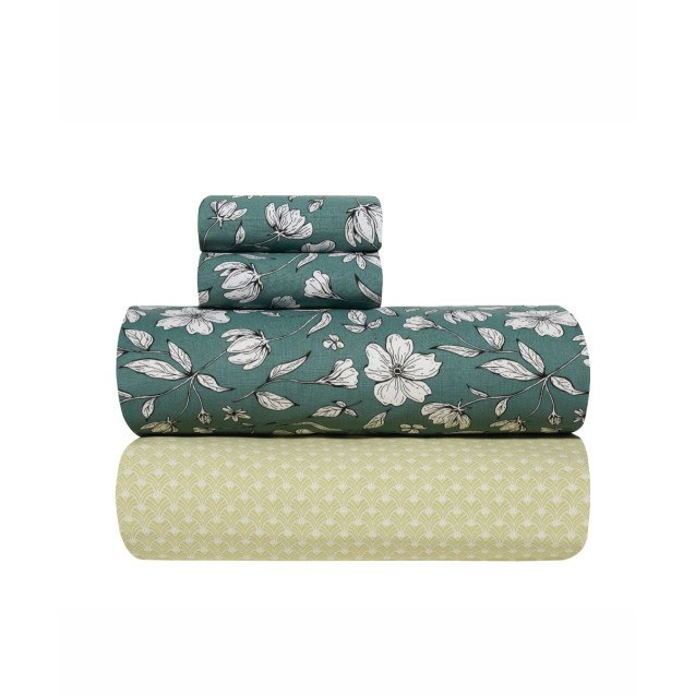 Σετ Σεντόνια Υπέρδιπλα 4 Τεμαχίων Kentia Blans...