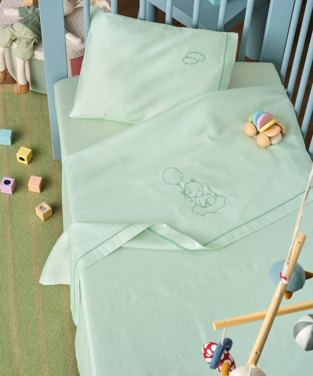 Σετ Σεντόνια Κούνιας 3 Τεμαχίων Kentia Cocoon 10 120x170