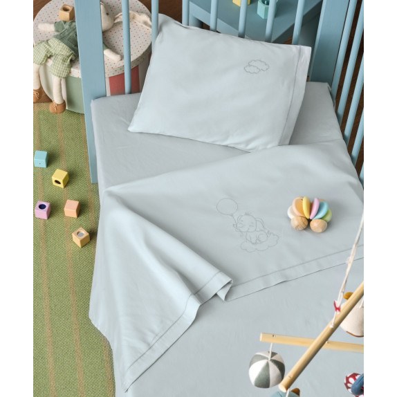 Σετ Σεντόνια Κούνιας 3 Τεμαχίων Kentia Cocoon 22 120x170