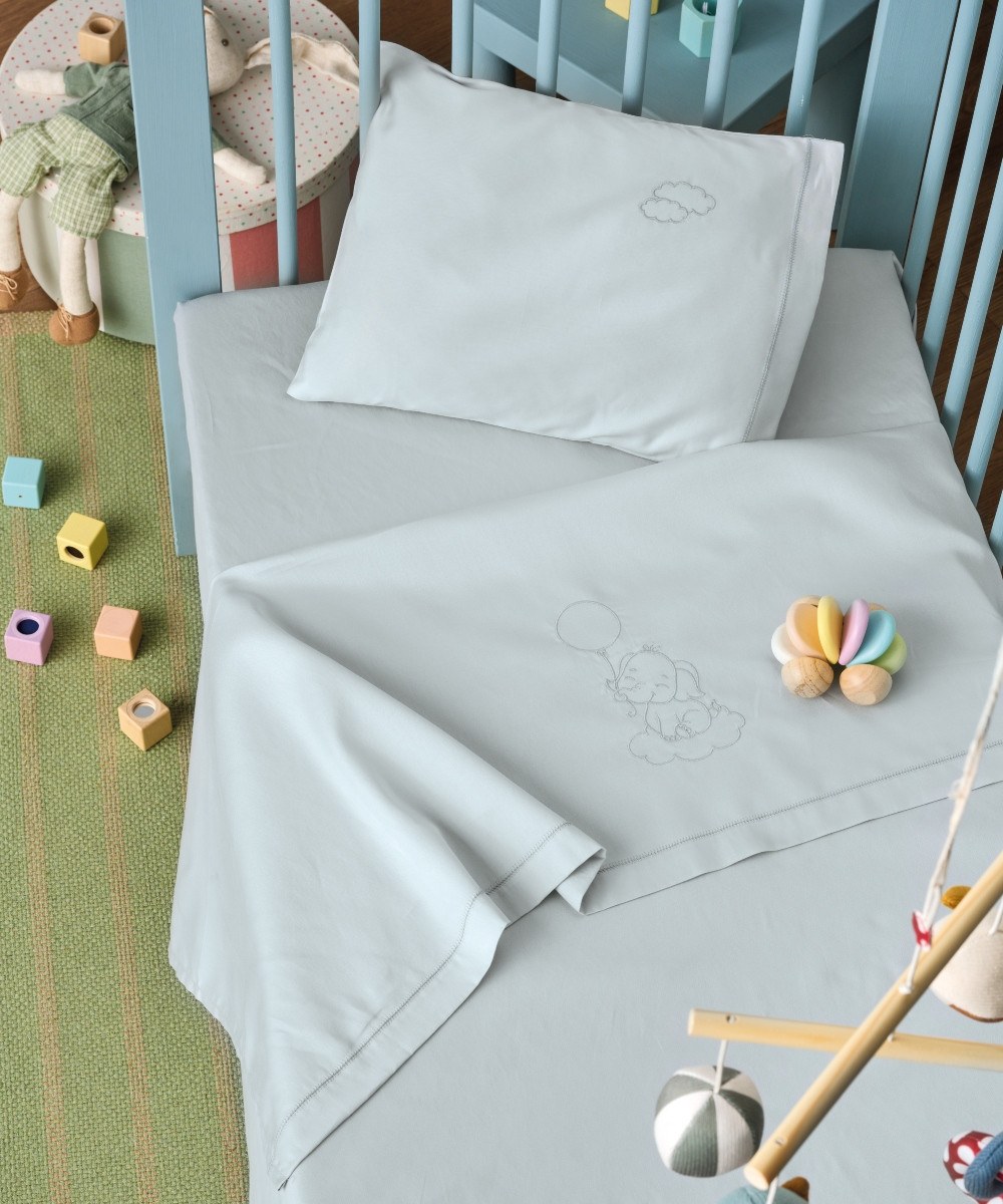 Σετ Σεντόνια Κούνιας 3 Τεμαχίων Kentia Cocoon 22 120x170