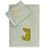 Σετ Βρεφικές Πετσέτες 2 Τεμαχίων Kentia Cocordilo 70x125,46x60