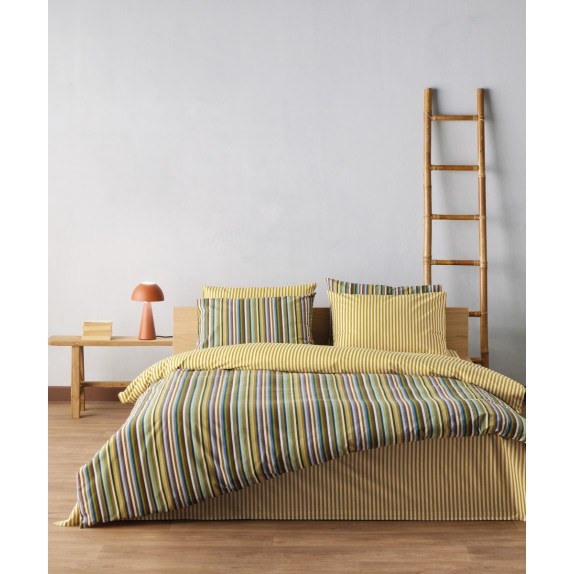 Σετ Σεντόνια Υπέρδιπλα 4 Τεμαχίων Kentia Colorato 11...