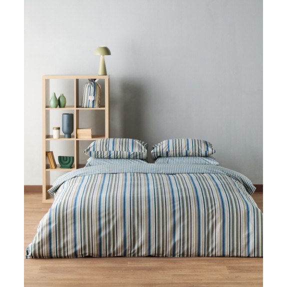 Σετ Παπλωματοθήκη Υπέρδιπλη 3 Τεμαχίων Kentia Colorato 32...