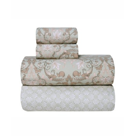 Σετ Σεντόνια King Size 4 Τεμαχίων Kentia Cressida 21 270x270