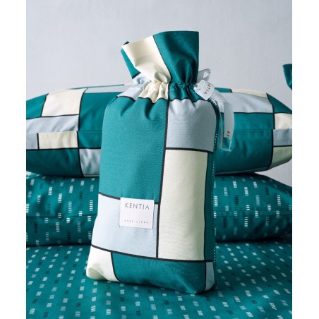 Σετ Παπλωματοθήκη Υπέρδιπλη 3 Τεμαχίων Kentia Cubi 07  225x245