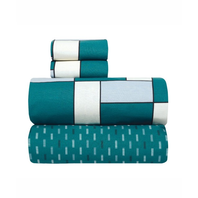 Σετ Σεντόνια Μονά 3 Τεμαχίων Kentia Cubi 07...