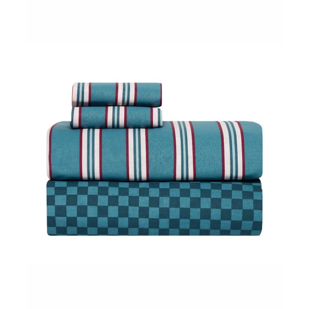 Σετ Σεντόνια King Size 4 Τεμαχίων Kentia Dama...