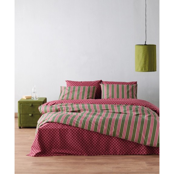 Σετ Σεντόνια King Size 4 Τεμαχίων Kentia Dama 36 270x270