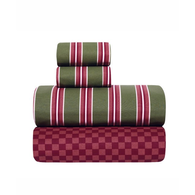 Σετ Σεντόνια Υπέρδιπλα 4 Τεμαχίων Kentia Dama...