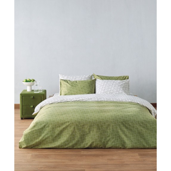 Σετ Παπλωματοθήκη King Size 3 Τεμαχίων Kentia Dodici 36...